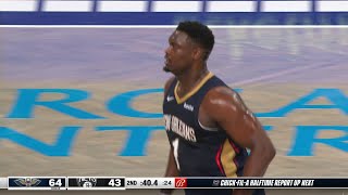 Pelicans Stat Leader Highlights: Zion Williamson with 28 points vs. Brooklyn Net