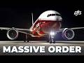 Massive Order, Boeing Production News & Airbus Concerns