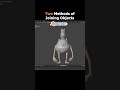 2 Ways to Join Objects in Blender (Animation vs 3D Printing) #blender #tutorial #3dprinting