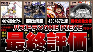 【最終評価】パズドラ×ワンピースコラボ、当たりキャラランキングTOP28！！（+おすすめ確保数）