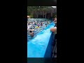 【縦動画】🌊プールが大津波 　 Д 　⊙ ⊙