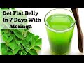 Get Flat Belly/Stomach In 7 Days-No Diet/No Exercise-100% Natural Moringa Green Detox Diet Drink