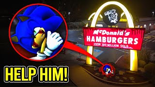 IF YOU SEE DEAD SONIC AT BLOODY  MCDONALD’S, RUN!! (ON CAMERA)