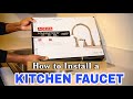 How to Install/Replace a Kitchen Faucet - Step by Step