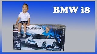 BMW i8 6V 6 Volt Battery Ride On Power Wheel Unbox & Assemble