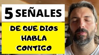 5 SEÑALES de que DIOS HABLA CONTIGO!!!!