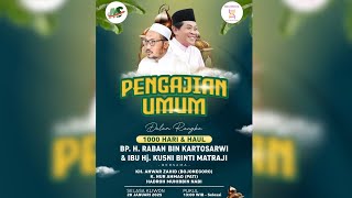 🔴LIVE K.H ANWAR ZAHID | HAUL \u0026 1000 HARI DI DESA DAGANGAN KARABAN, GABUS, PATI