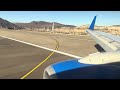 united 737 700 landing in vail ege