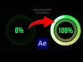 Circular Progress Bars Animation In After Effects 2020 Tutorial | Anchor Point Tutorials