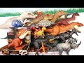 100 Dinosaur Box - New Carnotaurus Baby And Jurassic World Dinos