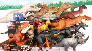 100 Dinosaur Box - New Carnotaurus Baby And Jurassic World Dinos