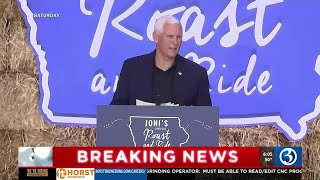 BREAKING: Former Vice President Pence launches presidential bid