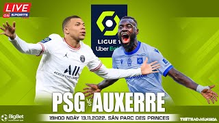 LIGUE 1 PHÁP | PSG vs Auxerre (19h00 ngày 13/11) trực tiếp On Sports News | NHẬN ĐỊNH BÓNG ĐÁ