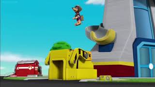 PAW Patrol Ultimate Rescue  Arrby down the slide  Pups save the Pupmobiles