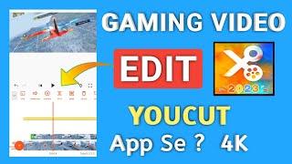 Gaming Video Editing YouCut App Se | How to Edit Gaming Video With YouCut app