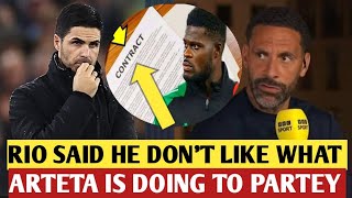 🔴Rio Ferdinand Critiques Arteta's Management of Thomas Partey