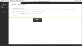 Lecture 6 - React and ReactDOM