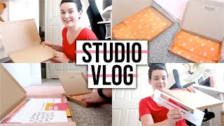 How I Package My Orders \u0026 My Suppliers | Studio Vlog