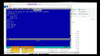QBasic Read Data Statement