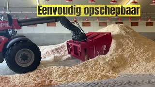 AG-Dispenser FS 200 (Pluimvee, zaagselstrooier, zaagsel, kippen, kalkoen, strooien comfort)