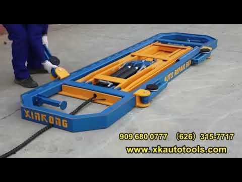 Car Bench UL300 Auto Body Collision Repair System Frame Machine 7700 Lb ...