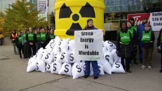 Greenpeace Message To Hudak \u0026 McGuinty: Stop Darlington!