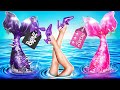 Barbie vs Bratz! Extreme Makeover to a Mermaid! 🧜‍♀️ How to Become a Mermaid!