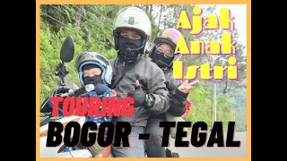 TOURING BAWA ANAK DAN ISTRI | BOGOR - TEGAL | 3,5 Tahun Sudah Ikut Touring | VARIO 125 Old