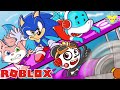 Sonic Speed TORNADO CHALLENGE in ROBLOX!!