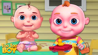 Baby Sitting Episode | Too Too Boy | Cartoon Animation For Children