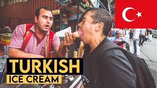 TURKISH ICE CREAM GONE WILD! Istanbul, Turkey