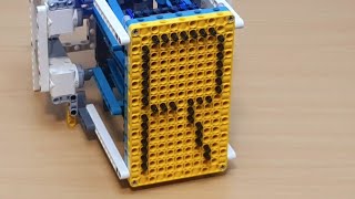 Lego Mechanical Fourteen-Segment Display