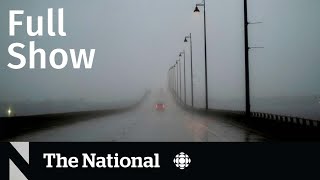 CBC News: The National | Hurricane Ian, Fiona’s financial toll, Hospital strain