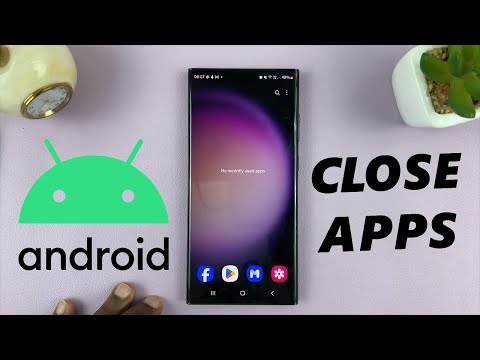 Cómo cerrar aplicaciones en Android (Samsung Galaxy)