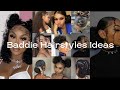 Baddie Hairstyles Ideas✨️🔥🩷