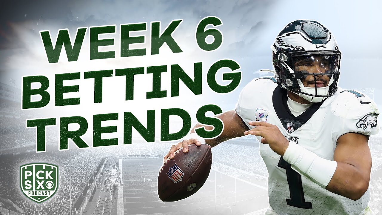 NFL Week 6 Betting Trends, Picks, Odds, Preview, Fun Facts And Notes To ...