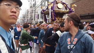 自由が丘　熊野神社　令和元年　例大祭　神輿渡御　一之宮　2019/9/1 Jiyugaoka Kumano Jinja Festival 9