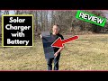 24W Solar Charger with 24000mAh Battery REVIEW