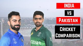 India VS Pakistan Cricket Comparison Based on Stats