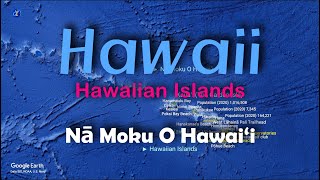 Hawaiian Islands - in detail