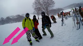 SNOWBOARDING and SKI Mt.HAKKODA 《HAPPY GaNG #01》 / 八甲田山スキースノーボード滑雪 -JAPAN