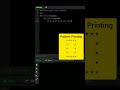 Hollow square star pattern | pattern Printing in python #viralshort