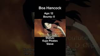 Boa Hancock Glow Up || One Piece #onepiece #anime #shorts #hancock