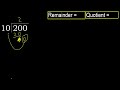 divide 200 by 10 remainder . division with 2 digit divisors . how to do