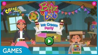 CBeebies | Bitz & Bob | Ice Cream Party Game!