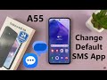 How To Change Default SMS App On Samsung Galaxy A55 5G
