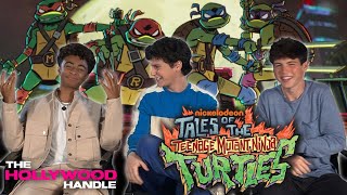 Nicolas Cantu, Brady Noon, And Micah Abbey Talks Working On New 'Teenage Mutant Ninja Turtles' Show