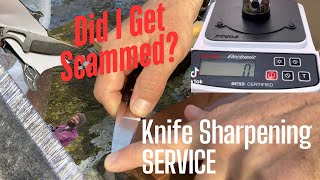 Knife Sharpening SCAM? I Tested Their Service