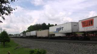 NS 9511 Leads An Intermodal @ Cresson, PA w Canon HF11