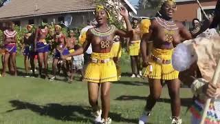 isolated Tribe annual Reed Dance, KZN